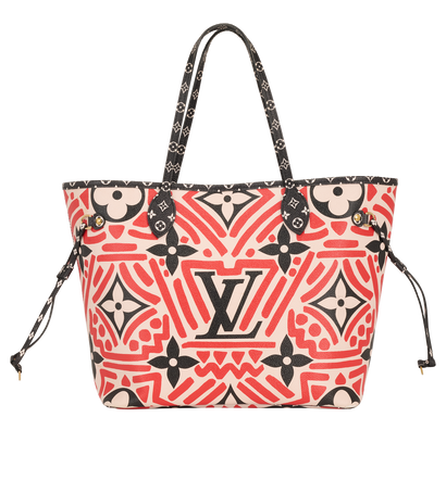 Limited Edition Neverfull MM, &pound;1,100, Handbags, Beige/Black/Red, Canvas, Front view